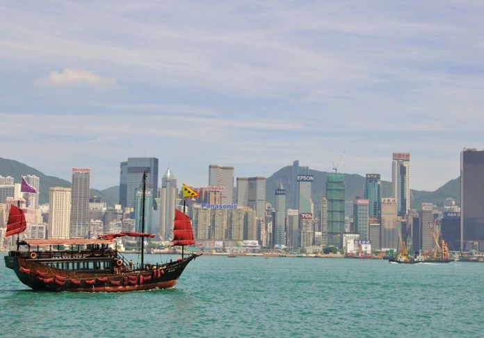 Pictures from Hong Kong. The most high-rise in the world