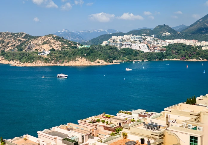 Hong Kong. On the sunny side.