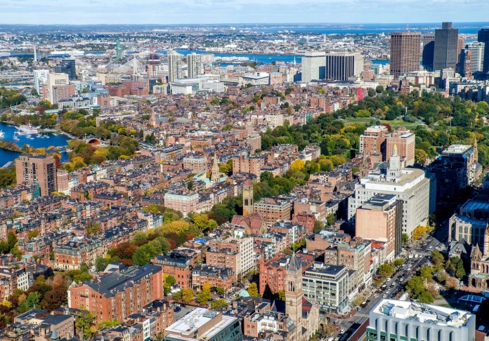 Excursion in the USA. Boston.