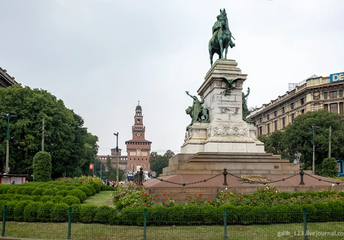 Sforza Castle in Milan