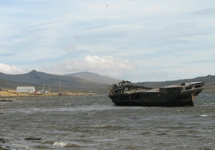 A piece of the Falklands without penguins