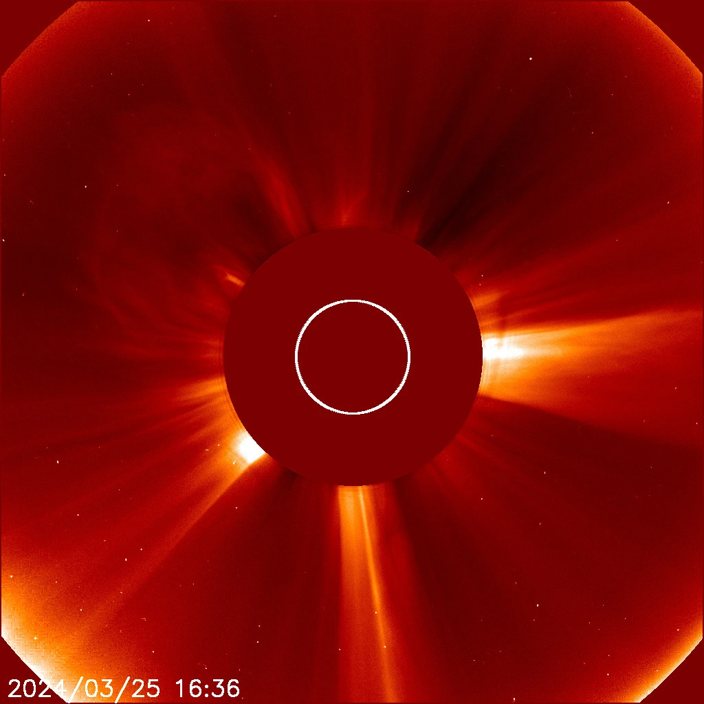SOHO LASCO C2, Sun