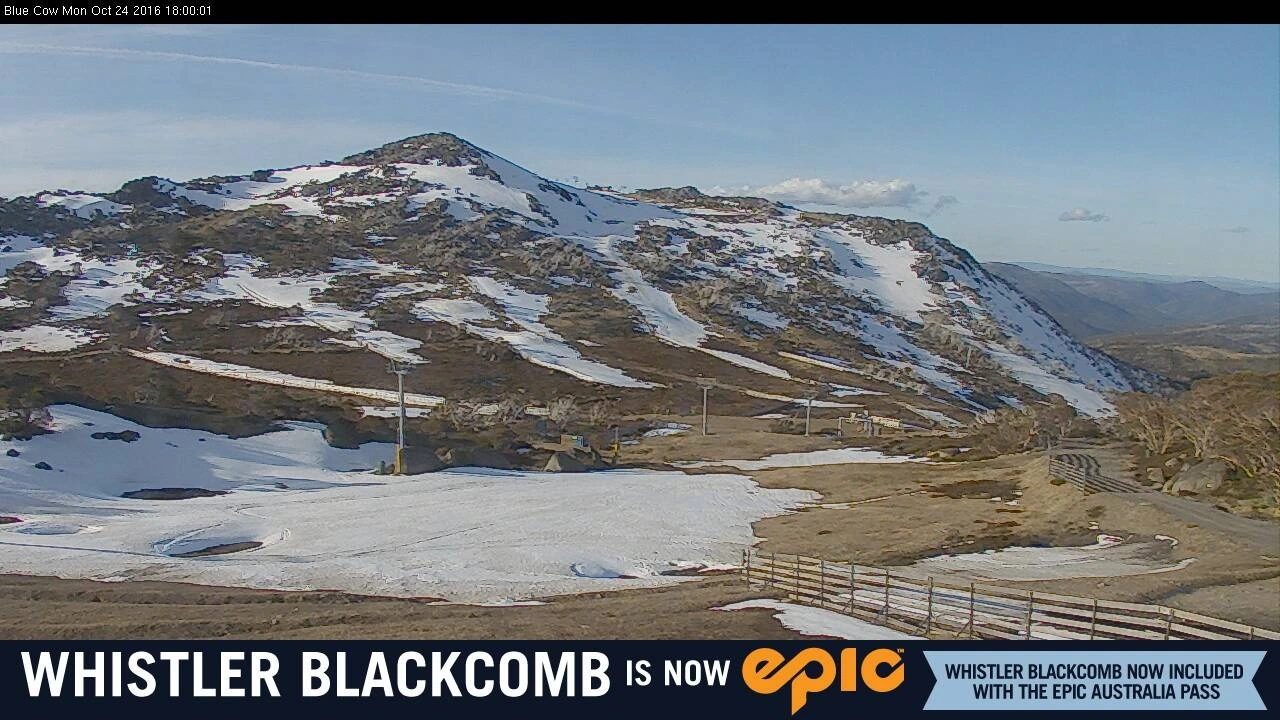 Ski resort, Perisher, New South Wales